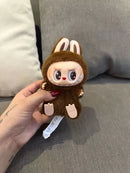 Pelúcia Labubu Bear Labubu Pop Mart Pequeno Pelúcia – Amarela Elegante