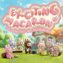 Pelúcia Labubu Monster Emocionante Macaron Pop Mart Cor Macaron – Empolgante Clássico