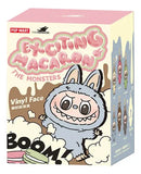 Pelúcia Labubu Monster Emocionante Macaron Pop Mart Cor Macaron – Empolgante Clássico