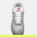 Tênis 574 V2 – Cinza+Laranja Premium