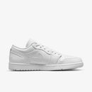 Air Jordan 1 Low Triple – White Clean