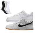 Shadow 1 + Dunk Low Pro + 3 – Meias Elegante