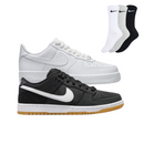 Clássico Shadow + Dunk Low Pro + 3 – Meias Exclusivo