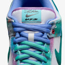 Futura Laboratories x SB Dunk Low White and Geode – Teal Confortável