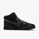 SB Dunk High FAUST Black – Gold Exclusivo