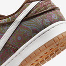 SB Dunk Low Brown – Paisley Confortável